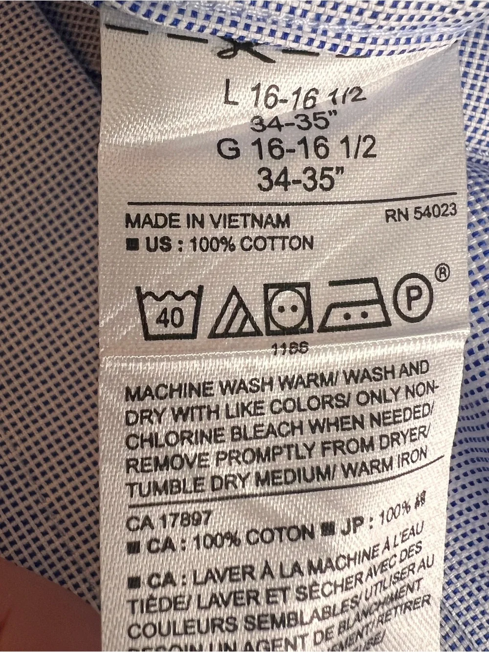 Banana Republic Men's Slim Fit Dress Shirt Light Blue Long Sleeve Size L, EUC